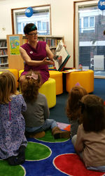 Lady Neville-Rolf reads Mr Pusskins